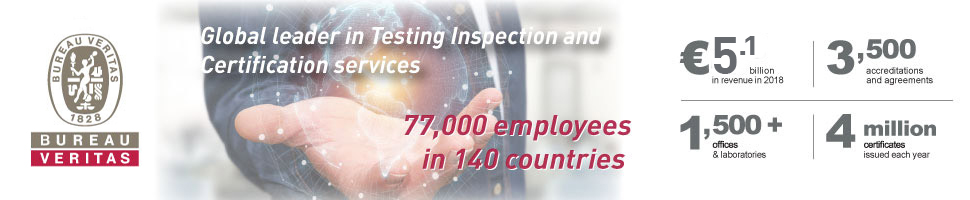 BV Global Leader in testing inspection and certification services